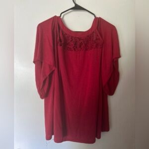 Torrid Vibrant Red Top
